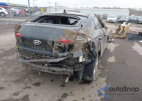 2019 Hyundai Ioniq Limited z USA, uszkodzony, nr VIN KMHC85LC8KU116286